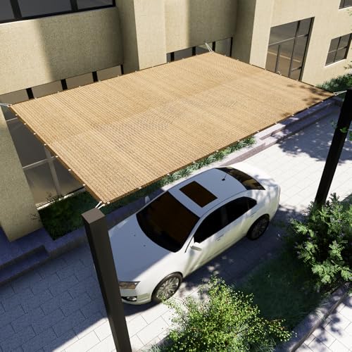Vexoria 10'x 20' Pergola Shade Cover, Sand Outdoor Sun...
