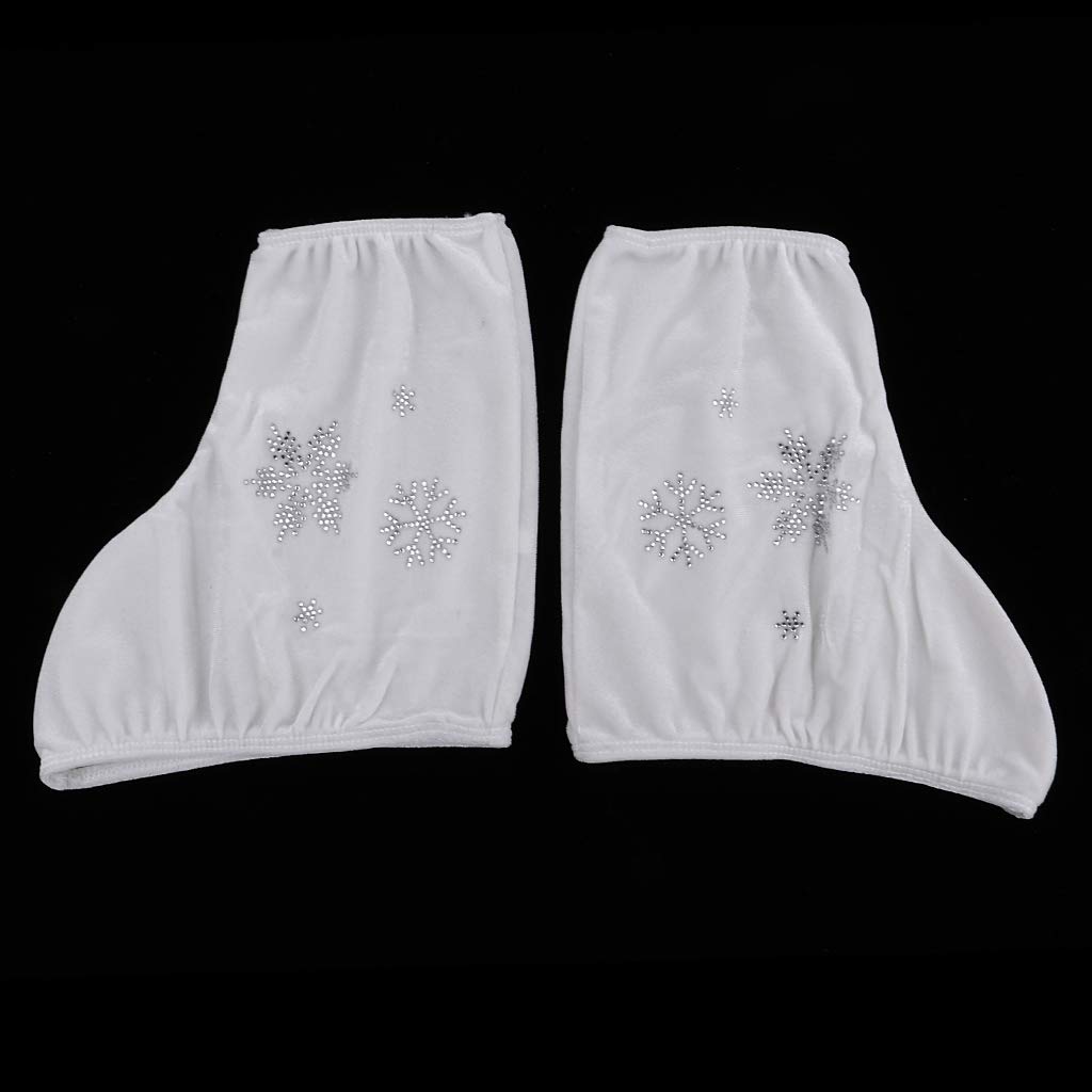 perfk 2 PCS Copertura a Rotelle, Pattinaggio Accessori, Bianco-M