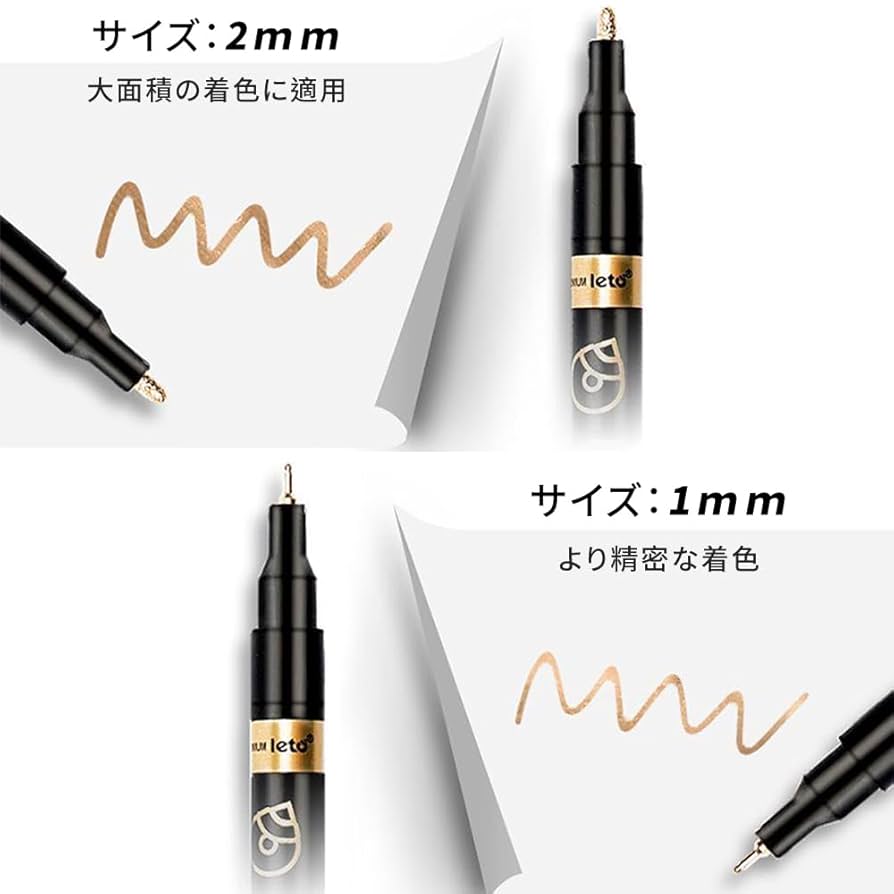 Amazon | 金メッキ 補修ペン 2個セット 鏡面仕上げ金メッキ