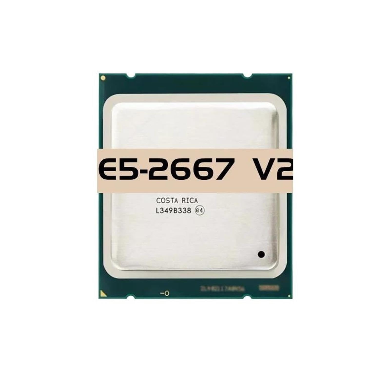 E5 2667 v2 3.3Ghz 8Core 16Threads 25MB Cache SR19W 130W