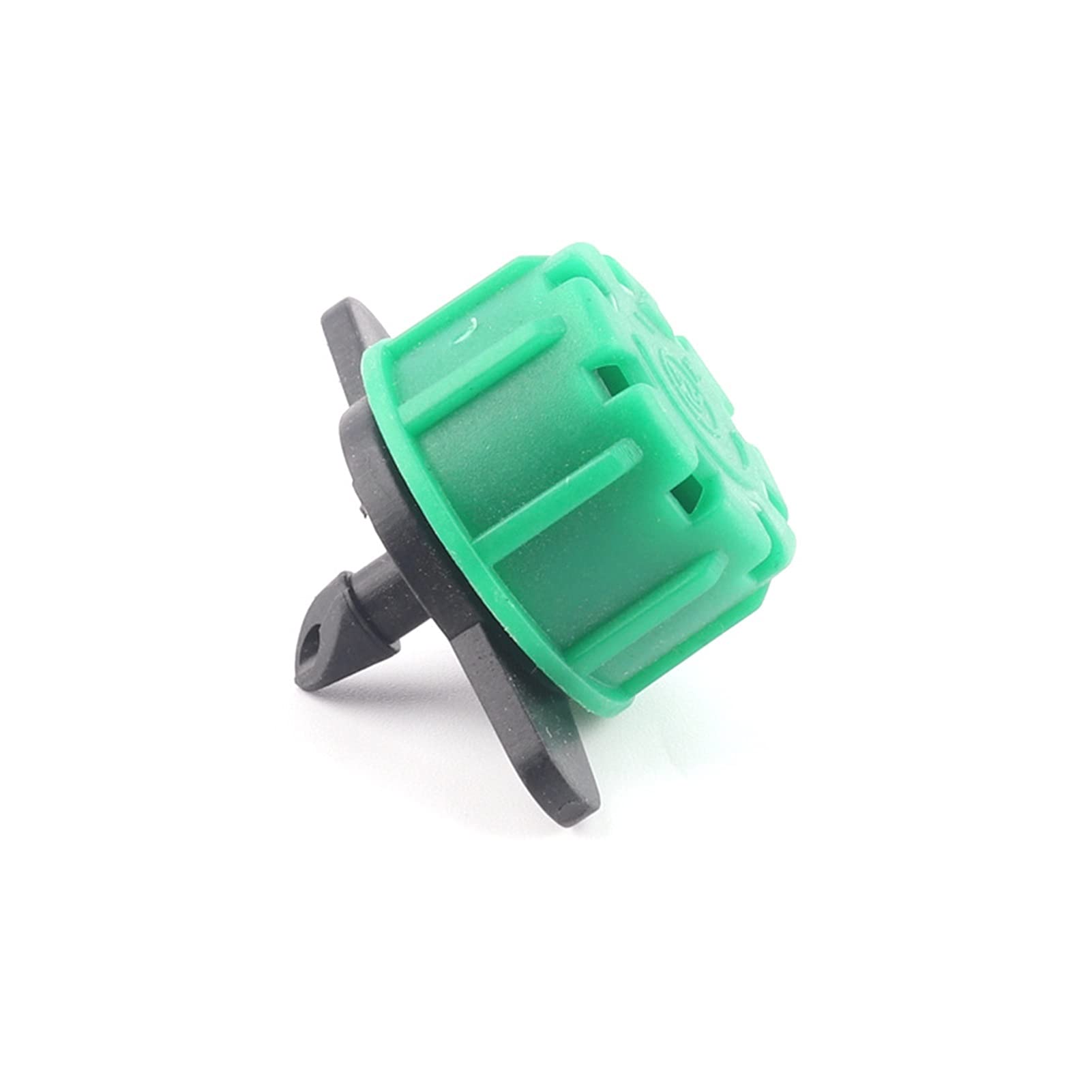 Accesorios del sistema de riego por goteo para jar 100 unids de jardinería Compensación de presión Gotero de 5 orificios / 8 orificios Dulce ajustable Púrpura/Verde Rabilación agrícola Dulce