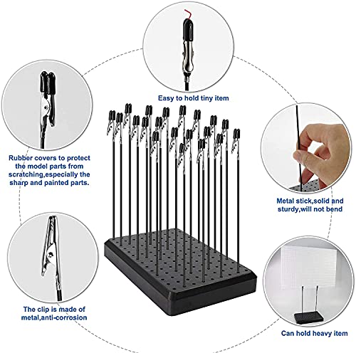 ABEST - 20 bastoncini di coccodrillo di alta