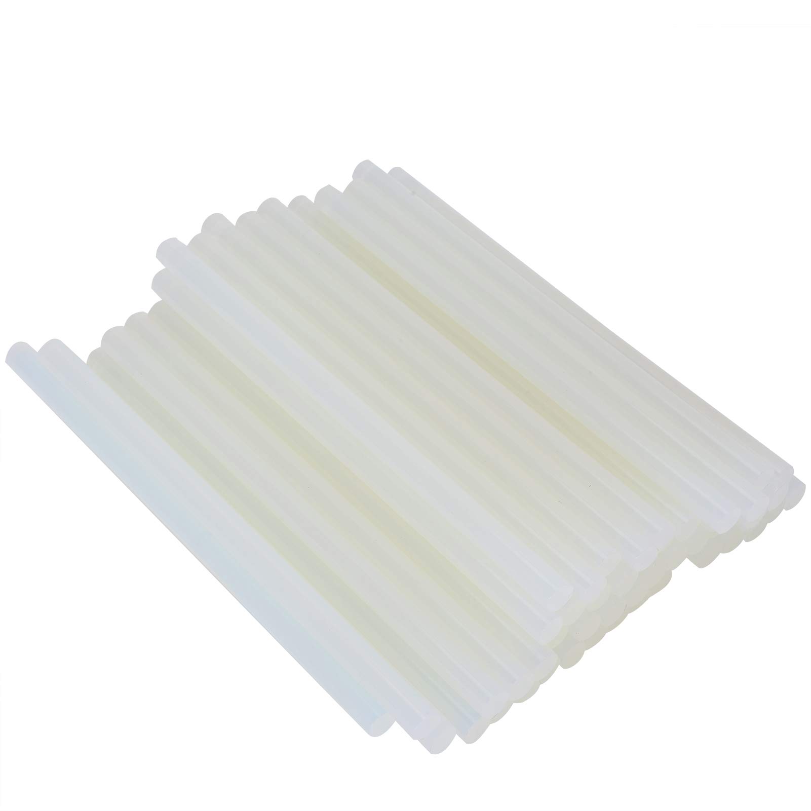 50 Bastoncini di colla a Caldo, Super colle Fai da Te, Bastoncini Trasparenti Ad Alta Viscosità Per Artigianato, Abbigliamento, Decorazioni, Giocattoli(11×220mm)