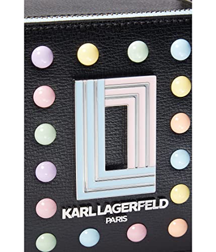 Image of KARL LAGERFELD Women's Simone Studded Camera Crossbody
