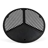grill gusseisen topf KOMPATIBEL | Dieses Plancha Set mit Grillrost und Grillplatte passt zu vielen Ø 57 cm Kugelgrills - unter anderem auch passend für: Weber One Touch Kettle Grill und viele weitere.