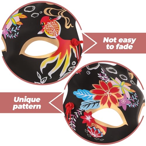 Masque de chat kabuki en matériau de qualité supérieure finitions soignées