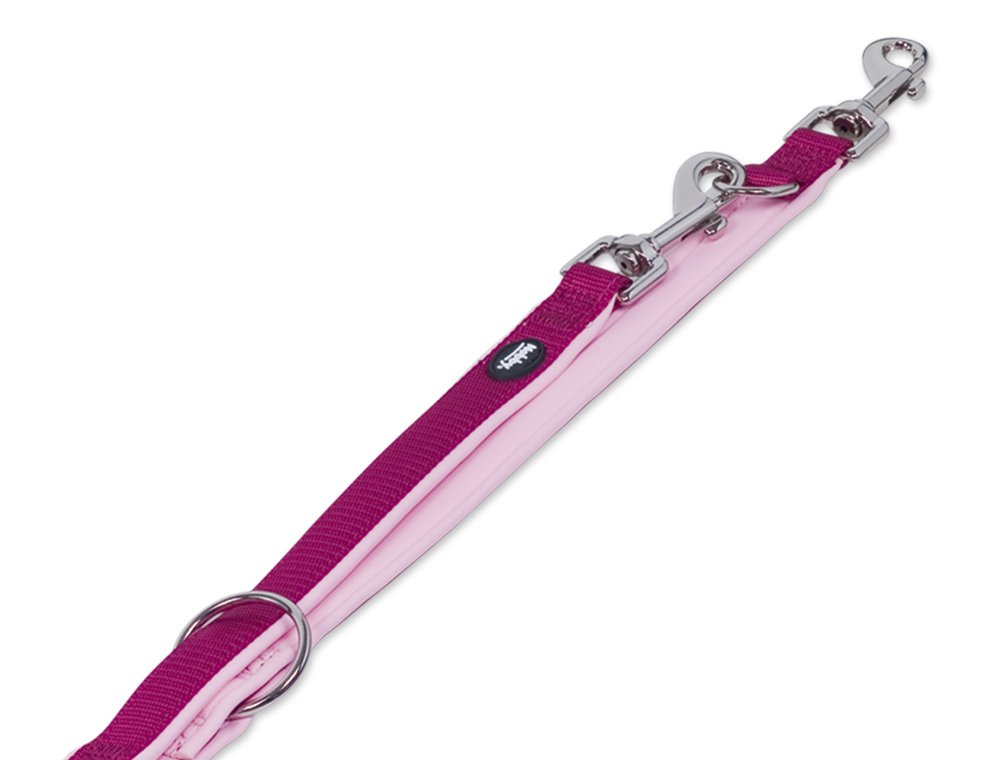 Nobby Classic Preno Training Leash, 200 cm/25-35 mm, Raspberry/Pink