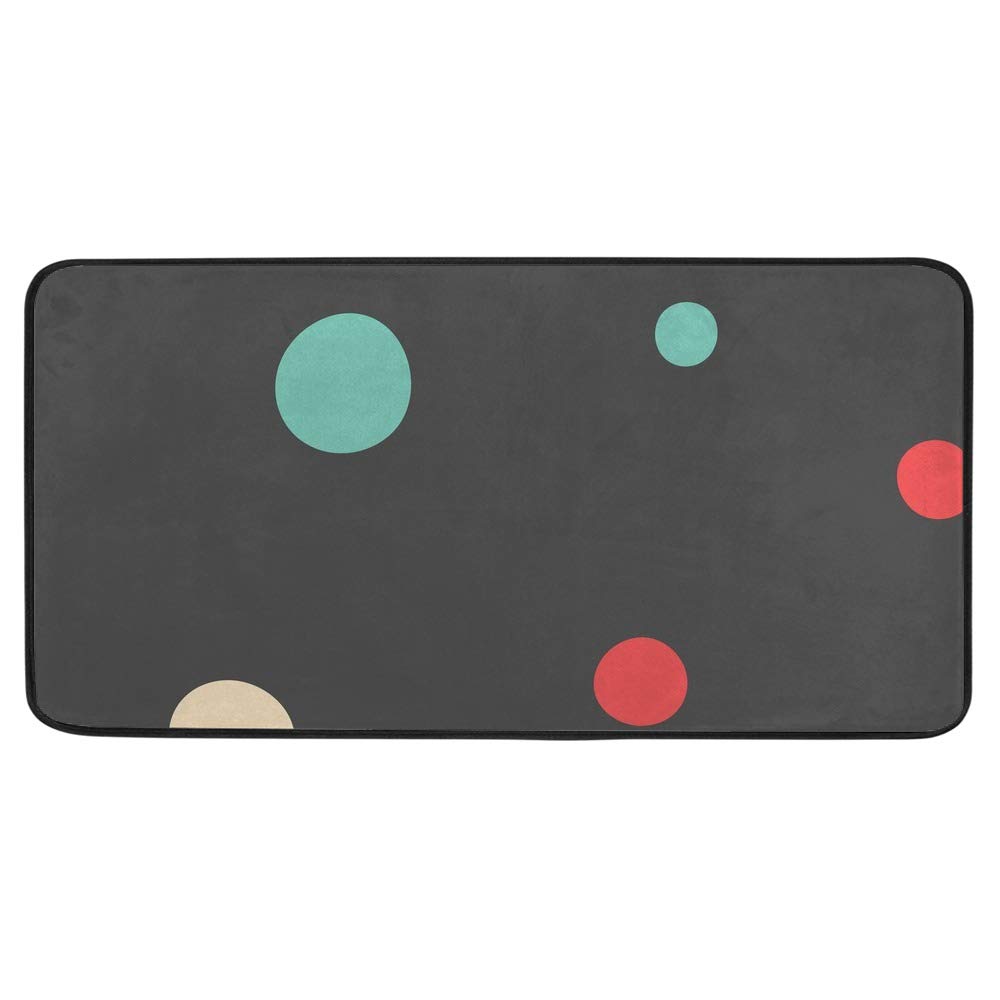 Tapis de cuisine 39x20 antidérapant et lavable à motif hérisson