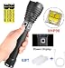 Produktbild ShineTool XHP90 Taschenlampe 6000 Lumens Zoombar Power Display USB Wiederaufladbare Leistungsstarke Taschenlampe Super Helle Led Taschenlampe für Wandern Jagd Camping Outdoor Sport (Enthalten Akku)