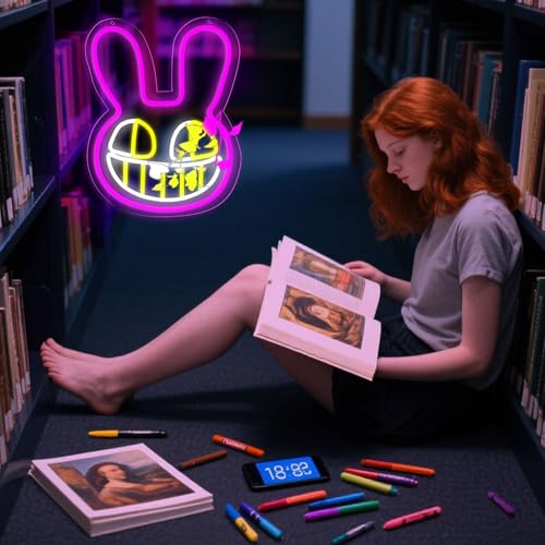 Image of AHlove Circus Neon Sign for Wall Decor,LED Neon Lights for Game Room、Man Cave,Birthday、Christmas Gifts for Teen Boys and Girls
