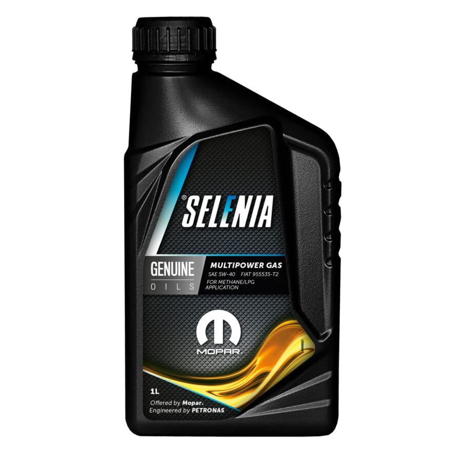 SELENIA MULTIPOWER GAS 5W40 PLASTICA L.1, Confezione da 5 litri