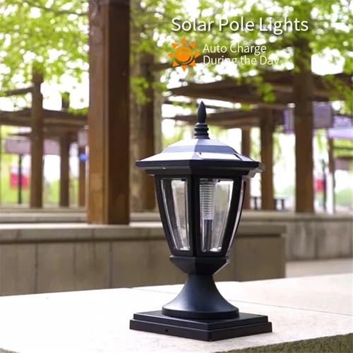 Evita zonas oscuras con valla de luz solar IP65 exterior impermeable pack de 2 unidades 4