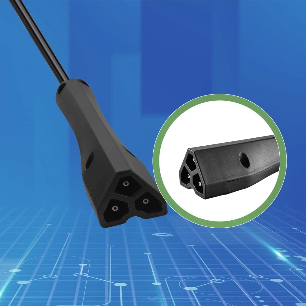 15 AMP Golf Cart Charger for 48 Volt EZGO RXV & TXT with 3 Pin Triangular Plug-Lead Acid Battery