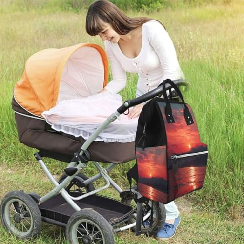 Sac à dos à langer pour femme spacieux pour simplifier les sorties de bébé - 6