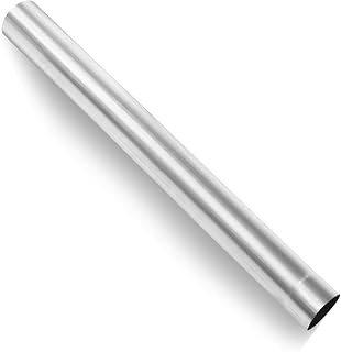 3 Inch Exhaust Pipe, 3'' Stainless Steel Straight DIY Custom Mandrel Exhaust Pipe, 30 Inch Length, 3'' OD Mandrel Straight Pipe