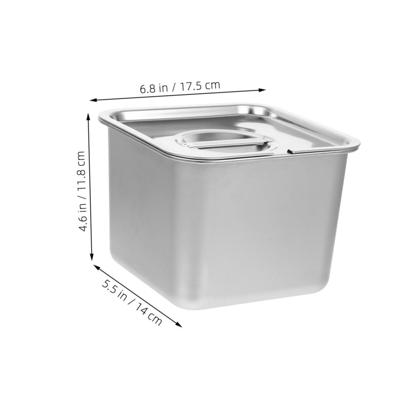 GRIRIW Stainless Steel Ice Cream Box Appetizer Bowl Wedding Favor Souffle Cups Portion Cups