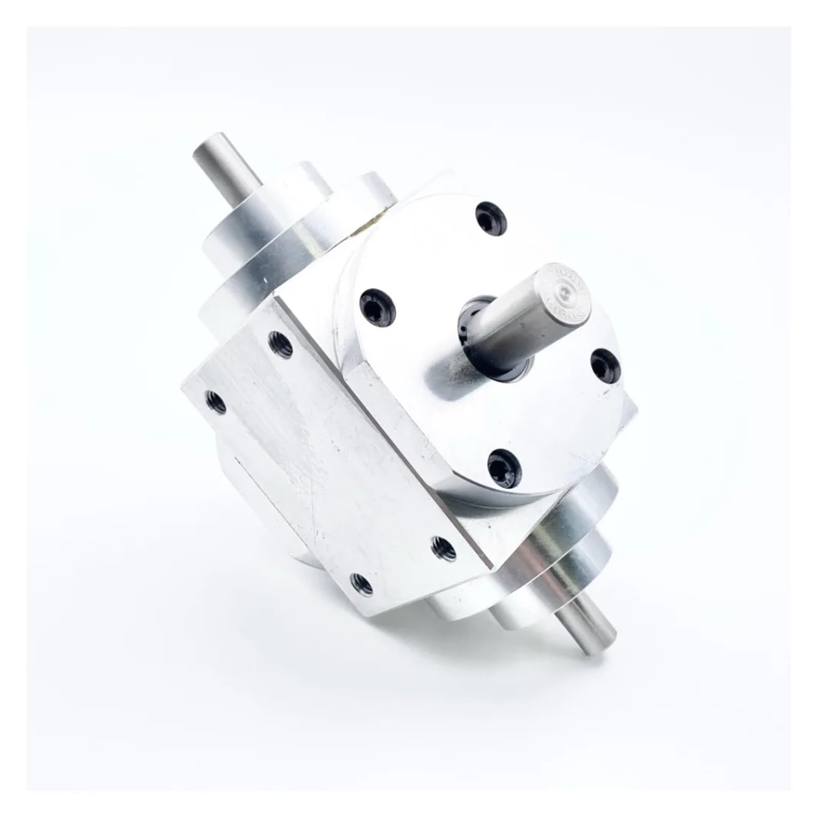 1: 2 Przekładnia kątowa z napędem nawrotnym 8MM-12MM Pojedynczy/podwójny/trzy wałek ze stopu aluminium Przekładnia 1M 20T 40T Spirala stożkowa Moduł DIY(Three-Outputs)