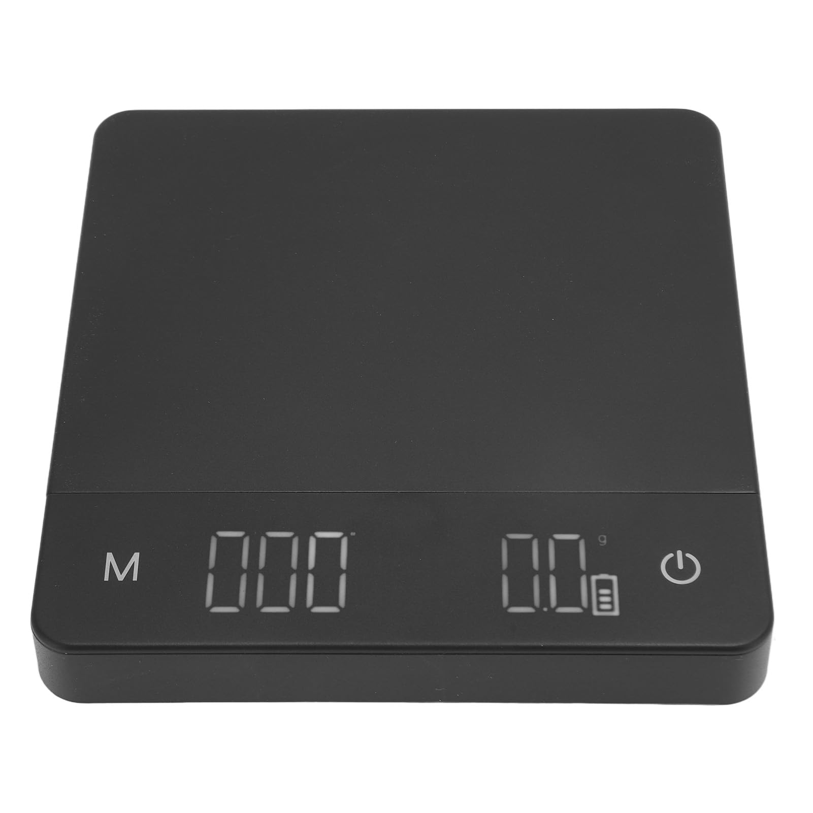 Mini balance à café rechargeable avec minuterie, balance à expresso, balance précise de 0,1 g pour expresso et verser sur le café, balance de cuisine numérique portable ﻿ (5 kg/0,1 g)