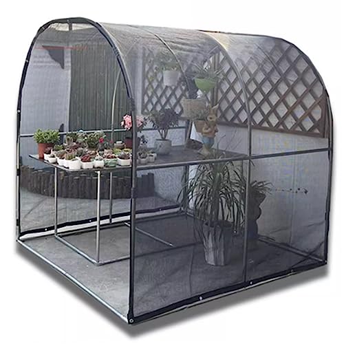 Malla de sombreo del 60% para Invernadero. Protección UV. Antigranizo. Permeable al Aire y al Agua suculentas, Plantas de Exterior y hortalizas (1x2m).