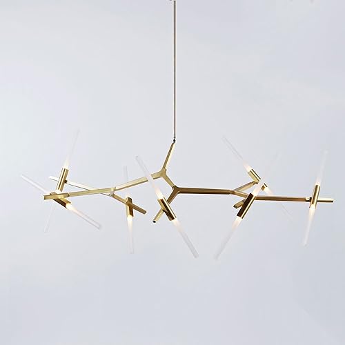 Candelabro Golden Astral Agnes Light (14 luces, dorado)