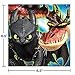 How to Train Your Dragon The Hidden World Birthday Party Pack – Includes 7” Paper Plates & Beverage Napkins Plus 24 Birthday Candles – Serves 16