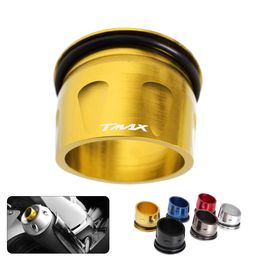 Terminali di Scarico Terminale di Copertura in Alluminio CNC per T MAX TMAX 530 T-MAX500 XP530 2012-2015 2016