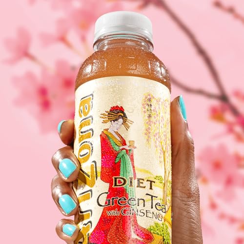 Image of AriZona Diet Green Tea with Ginseng - 16 Fl Oz (24 Pack)