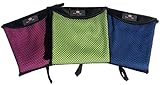 #1 Sports Towel: BEST Quick Dry Microfiber Travel Towel on Amazon! Perfect Gym, Camping, Golf and Yoga Towel!