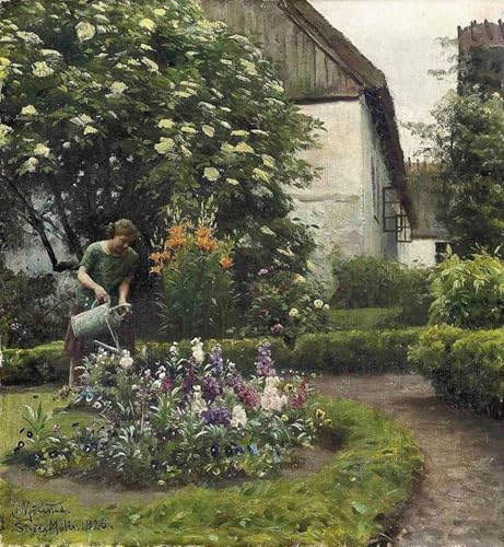Pintura en lienzo de 60x90cm para renovar las paredes vacías de tu hogar con estilo vintage