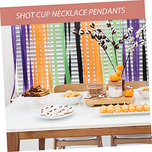 Anneome 60 peças de contas de festa de plástico design decorações em favor lembranças de noiva copos
