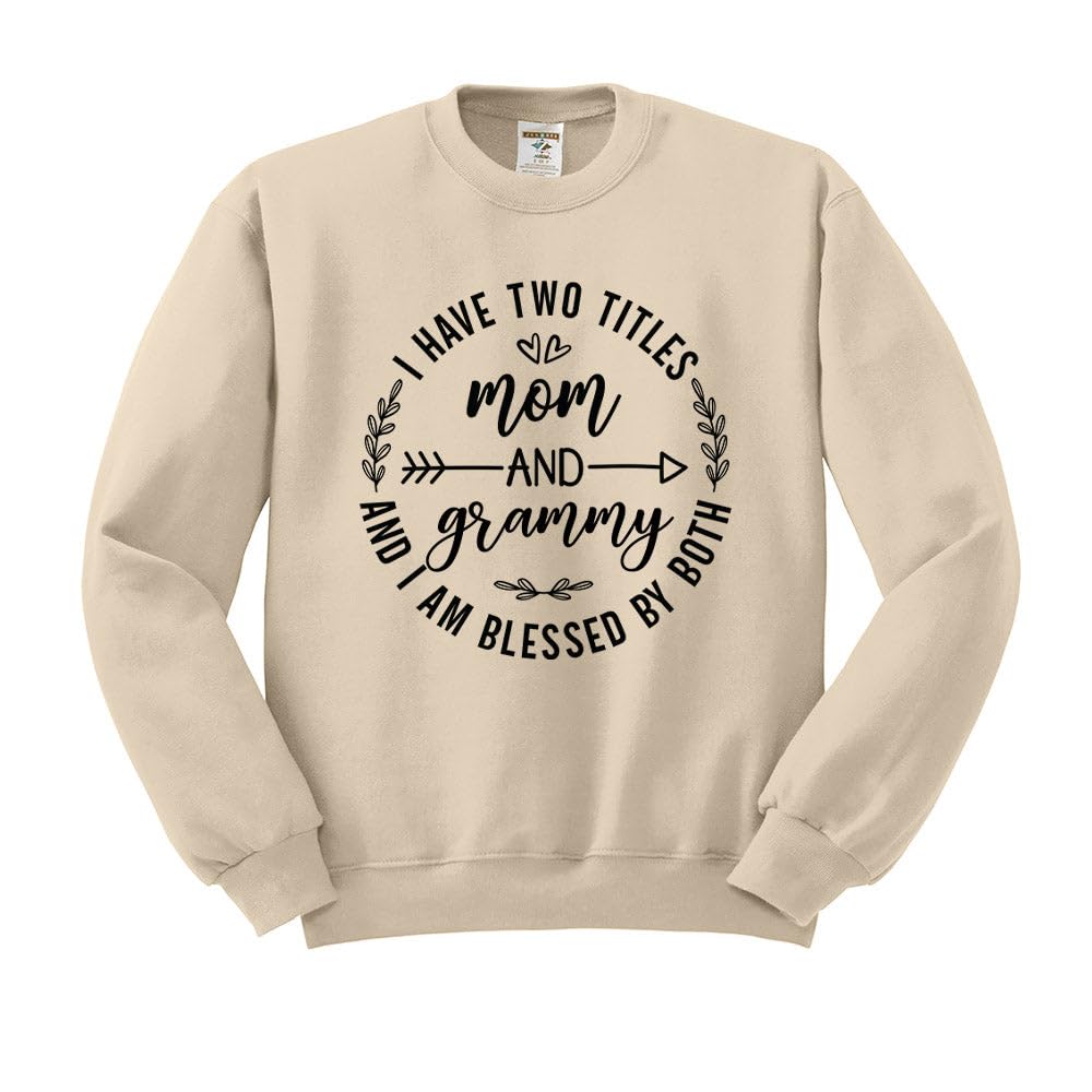 TeesAndTankYou Grammy Two Titles Sweatshirt Unisex