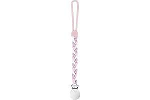 Cutie Clips Braiden Pacifier Clip: Stylish and Secure Pacifier Holder