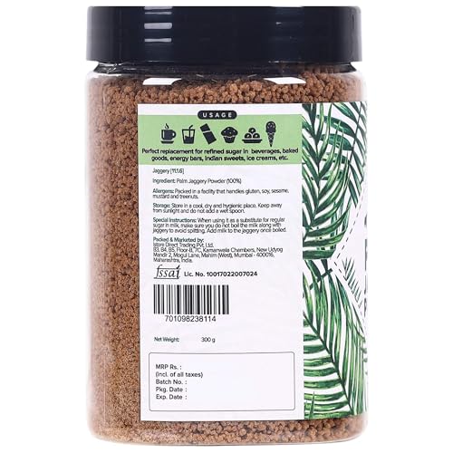 Urban Platter Palm Jaggery (Karupatti), 300g (Natural Sweetener - Image 4