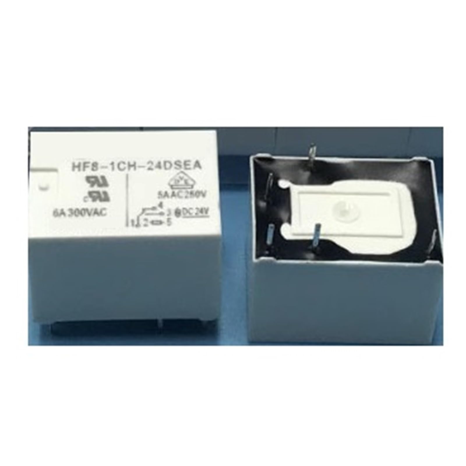 HF8-1CH-24DSEA HF8 1CH 24DSEA 6A Relay(10PCS)