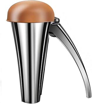 Zinc Alloy Walnut Clamp Walnut Shelling Tool Nutcracker Tool with Cover Funnel Type Walnut Nutcracker Walnut Pliers Heavy Duty Kitchen Tool for Most Nuts