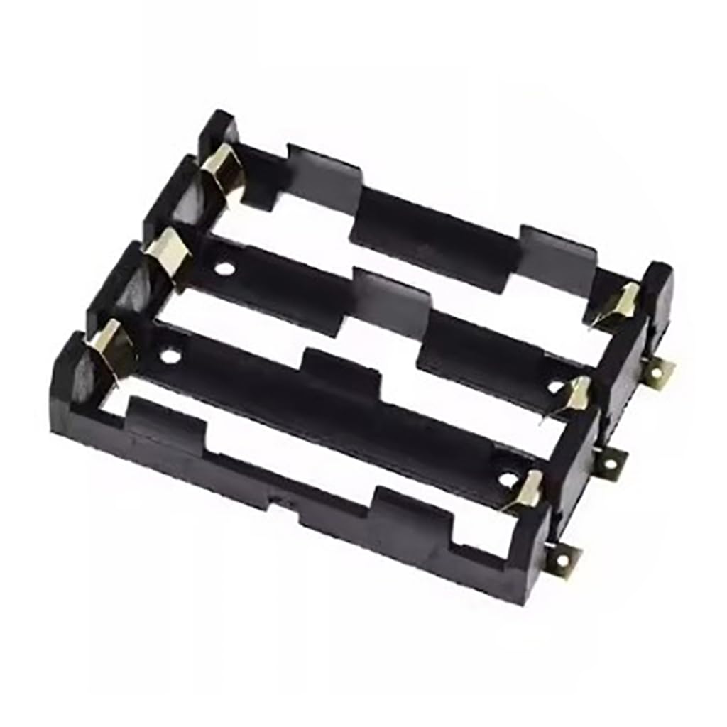 XAGMODSHN Flame Retardant 18650 Battery Holder DIY 3-Slot/4-Slot Lithium Battery Storage Box Case for Low Temperature Environments