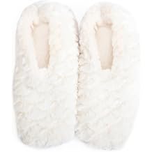 Splosh Women's Classic Black, Pink Petal Slippers - Soft Fabric, Memory Foam Lined, Anti-Slip, Open Toe, No Closure, Adult Women's SLIPPER