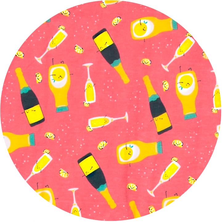 Pavilion Gift Company Mimosa-2XL Peach Unisex Lounge Pants, Pink, XX-Large3