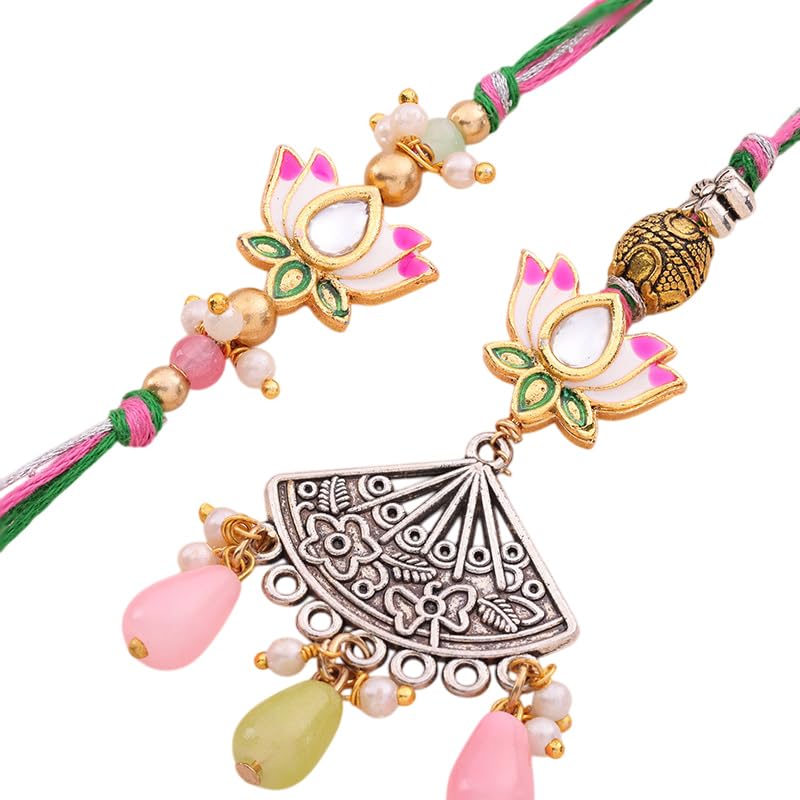 513iaupeqYL Floweraura Premium Rakhi...