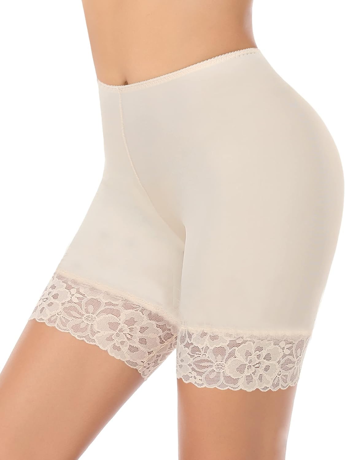 nicsy Women's Underwear Lace Slip Shorts Under Dresses Women Girls Shorts, Underskirt Trousers Anti-Chafing Slip Shorts, Boxer Shorts, Underwear Shorts Pack-picture-20