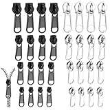 【Utilisation Polyvalente】Ces zip fermeture eclair à clipser conviennent à la plupart des fermeture éclair courantes : jeans, jupes, vestes, manteaux, valises, sacs à dos, bottes, etc. Idéal pour réparation fermeture éclair de problèmes comme un curseur cassé, une fermeture endommagée ou des dents manquantes.