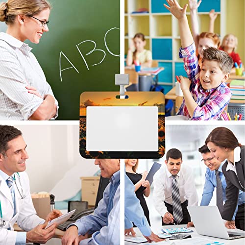 Funda protectora horizontal para identificación con clip personalizado 7