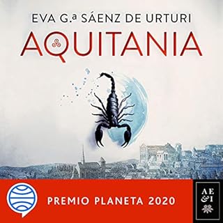 Diseño de la portada del título Aquitania