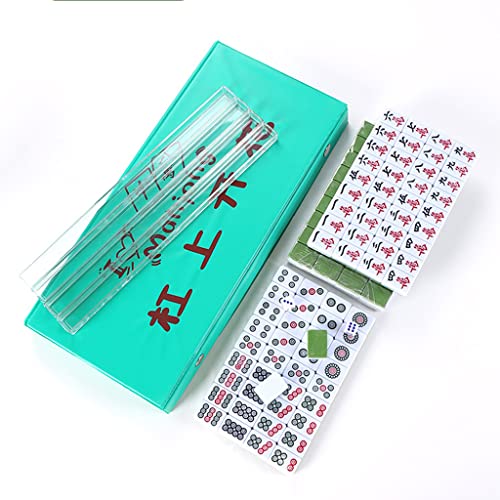 Mini Juego de Mahjong Chino con 144 Fichas Melamina miniatura 1