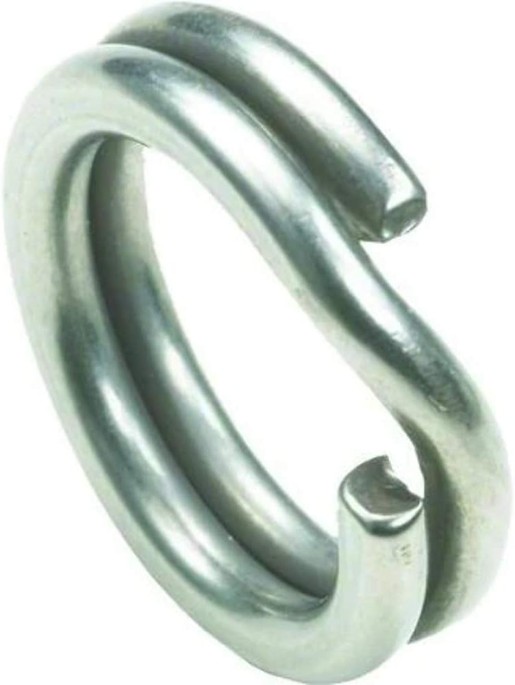 Owner American 5196-044 Hyper Wire Split Ring 10Pk Sz4 50Lb Stainless