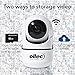 OLTEC Security Camera WiFi Wireless IP Surveillance Camera Baby Video Monitor 1080p hd PTZ Indoor pan tilt Dog cat pet Remote Cloud Control Audio Nanny Move Motion Nursery Puppy Home