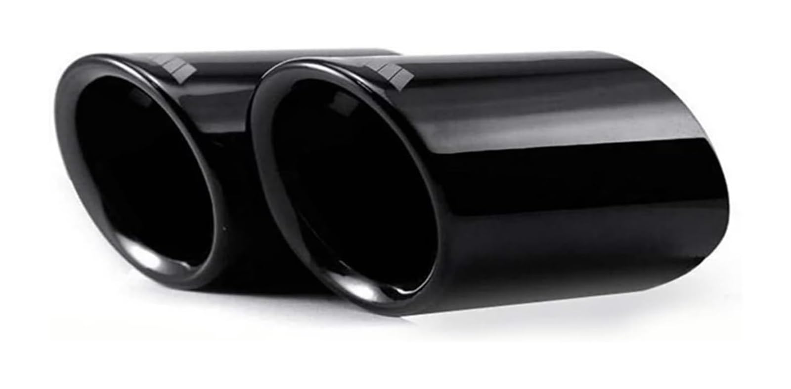 Tuyau d'échappement voiture embouts anti-corrosion en titane noir - 3