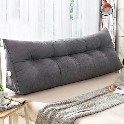 Coussin de support de tête de lit triangulaire aux finitions premium - 3