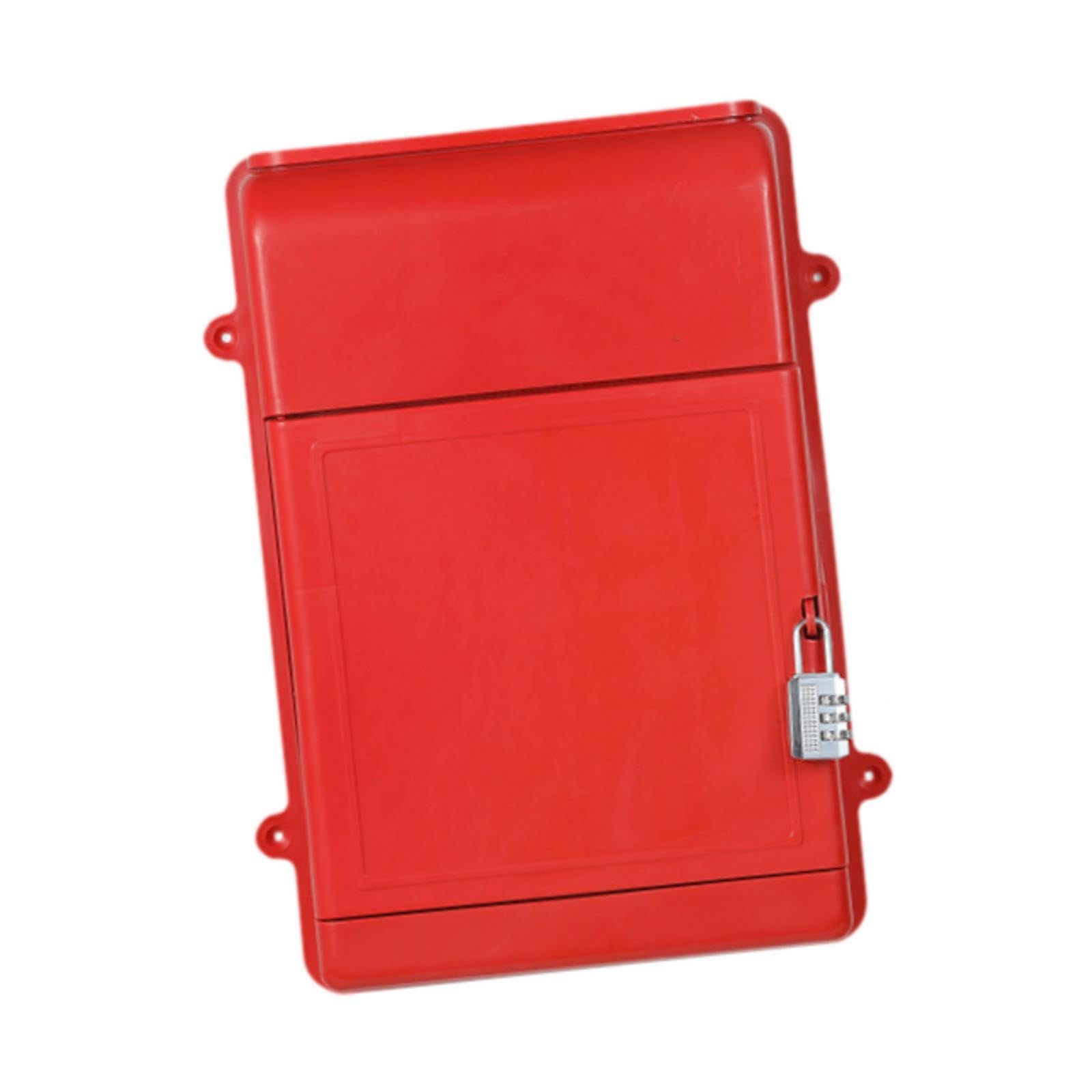 Wall Hanging Mailbox Post Box Letter Box for Customer Center Community Walls Red|Home & Garden|Home & Garden|Home & Garden|1 Wall Mount Post Box-image-49