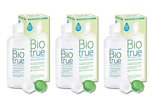 3 Pack- Biotrue Lot 2 G Multi Purpose Solution-lens